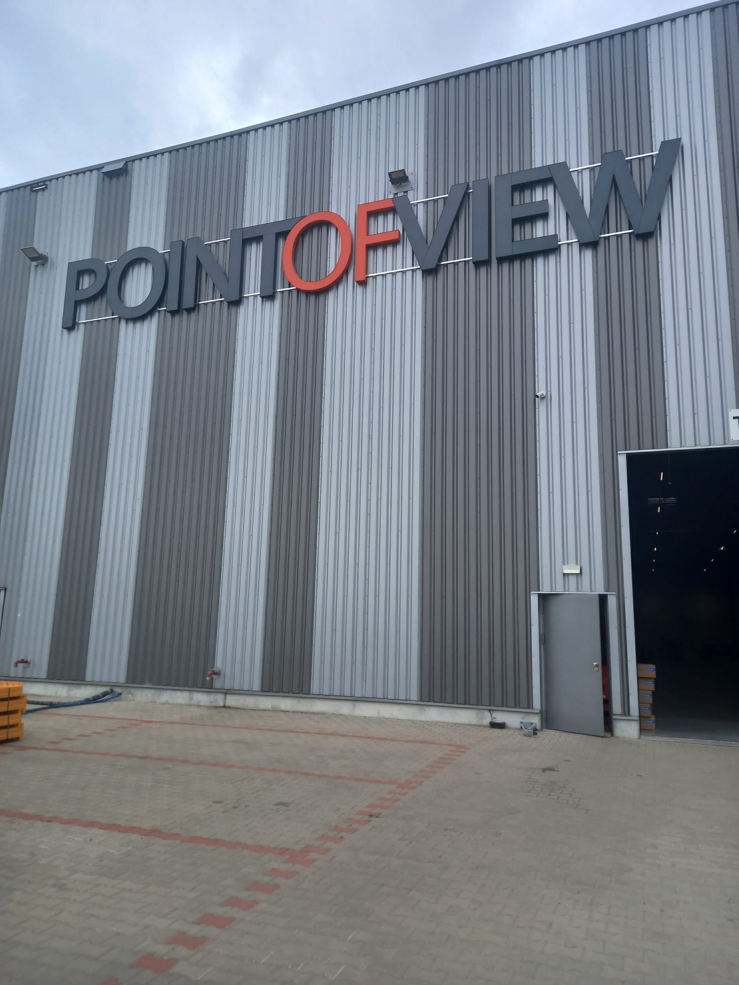 Zdjęcie magazynu Grodzisk Mazowiecki z zewnątrz