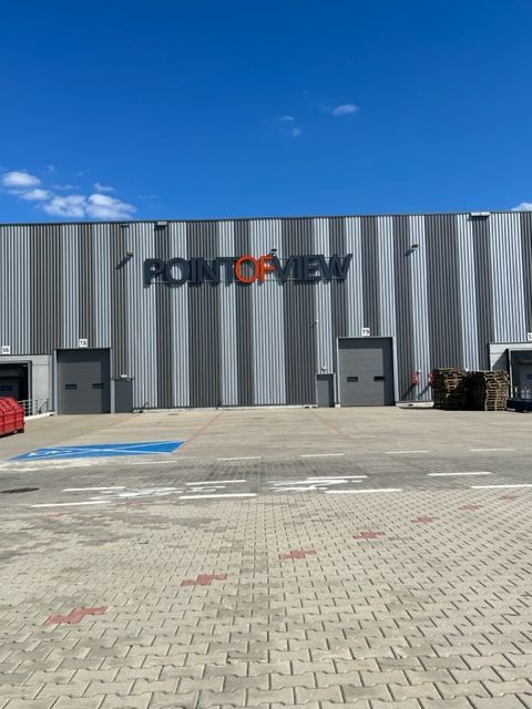 Zdjęcie magazynu Grodzisk Mazowiecki z zewnątrz