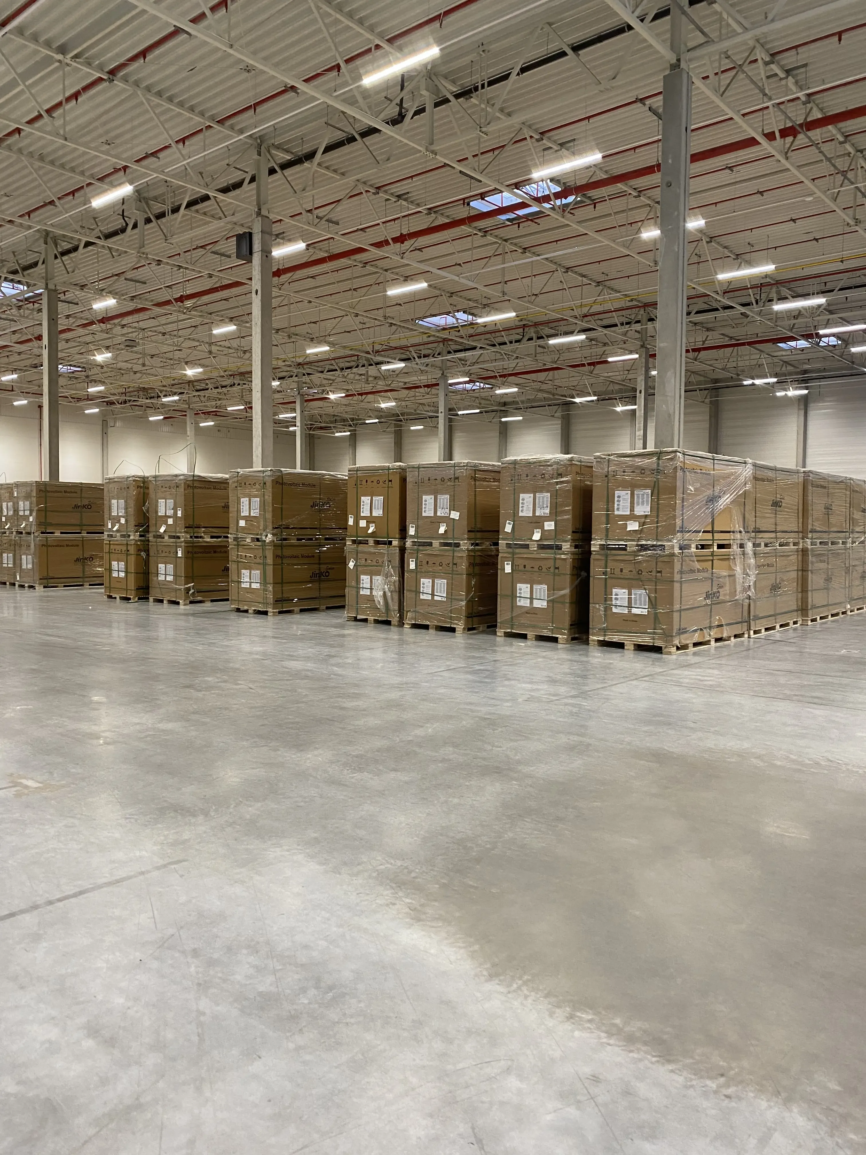 Zdjęcie wnętrza magazynu Grodzisk Mazowiecki