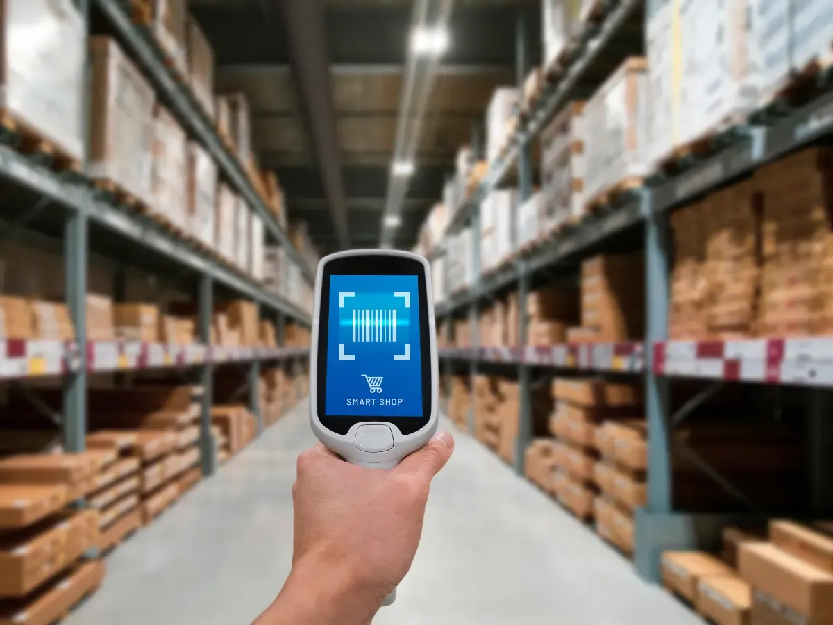 Zdjęcie czytnika kodów kreskowych