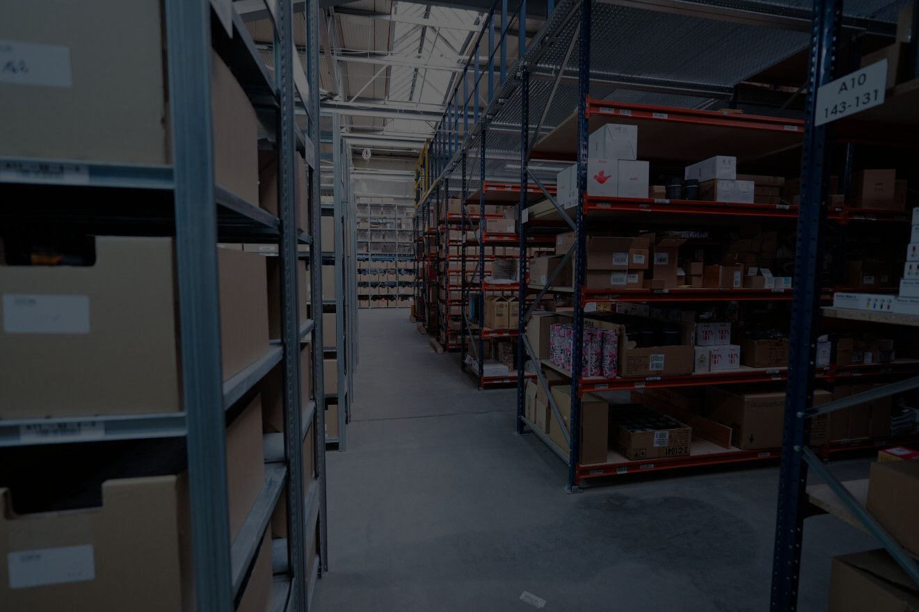 Zdjęcie wnętrza magazynu POV